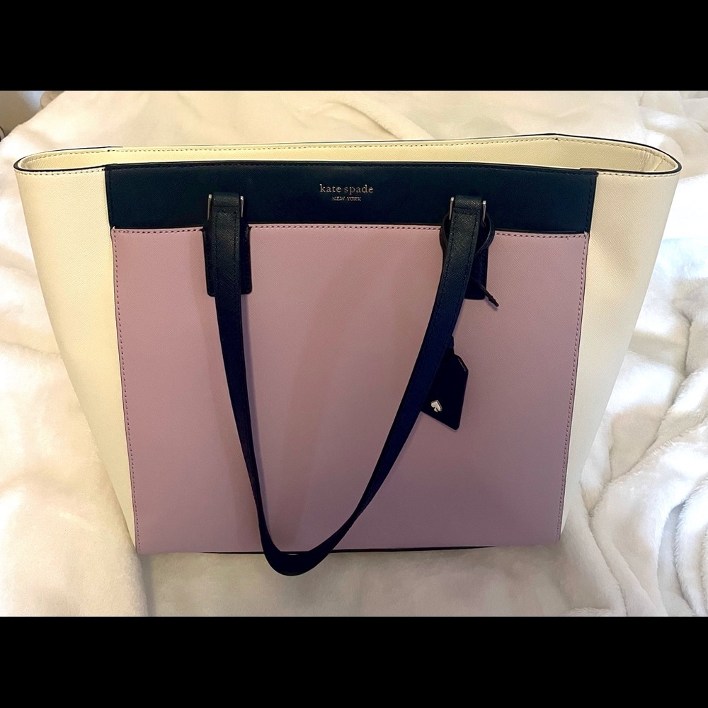Large Kate Spade Purple and Blue Purse